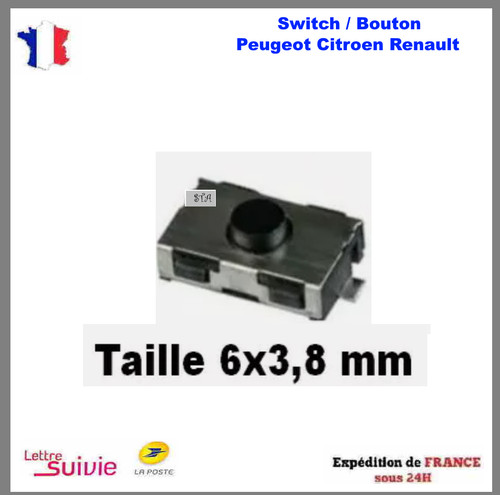 Switch bouton clé - bouton,