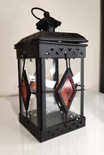 lanterne ancienne en métal et