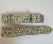 Michele Genuine Leather Galuchat Stingray Watch Band 18mm Shagreen