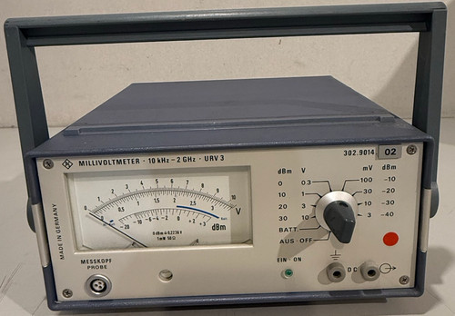 Millivoltmètre hf rohde - 📡,