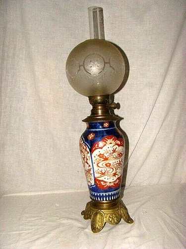 Lampe pétrole en - lampe, à