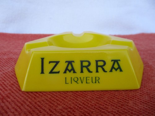 Cendrier basque jaune - cendrier, jaune-