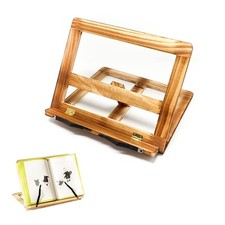Support de Livre en Bois