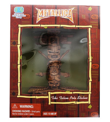 Statue totem tiki metallica - tiki,