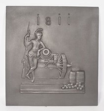 Orig. SHW Iron Art Cast Iron 20571 Gunner Wall Plate Discovery Plate