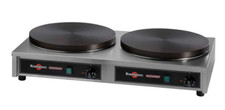  Krampouz Double crepe maker w/ cast iron plates / propane professional - $1,700