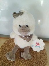 Doudou peluche canard caneton