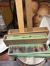 23 plaques en verre Ancienne