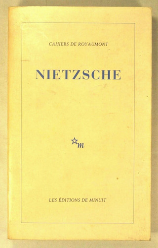 Cahiers royaumont nietzsche - cahiers,