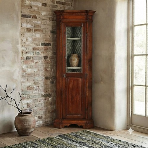 Meuble angle ancien sapin - d'angle,