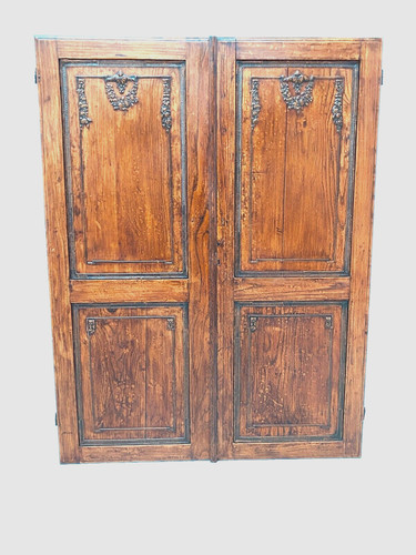 Paire portes chêne - paire, de