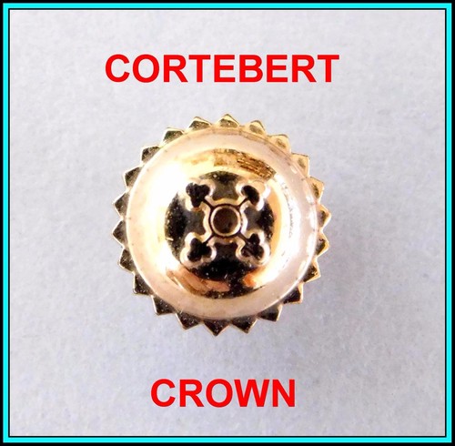 Montre cortebert couronne rose - couronne,
