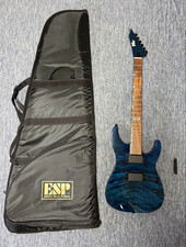 BanG Dream! M-II SAYO See thru Purple Electric Guitar & Guitar case Set MINT