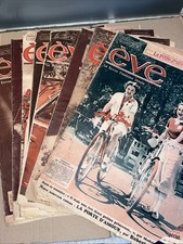 Lot De 8 Revues Anciennes ÉVE,presse Féminine Vintage Année 30,