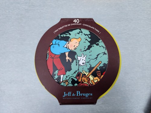 Boîte tintin chocolat jeff - boîte,