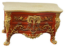 COFFRE A BIJOUX MEUBLE COMMODE MINIATURE DU BUREAU DE NAPOLEON AIGLE POUPÉE