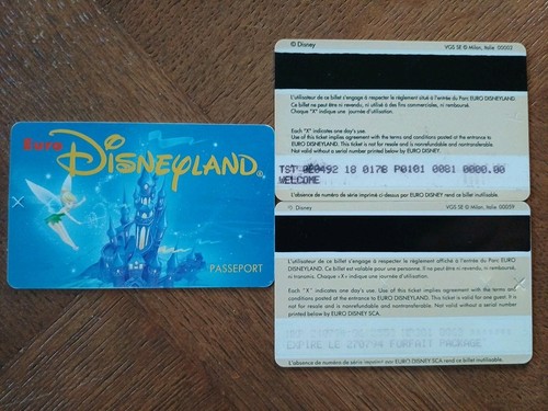 Pass euro disney - pass, disneyland