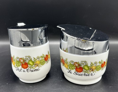 Vintage gemco sugar - vintage, cream