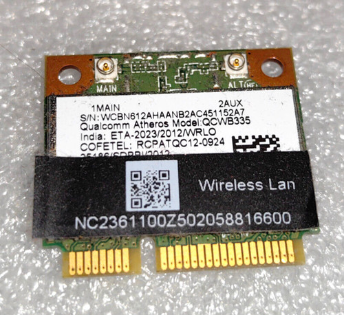 Carte wifi qualcomm atheros - carte,