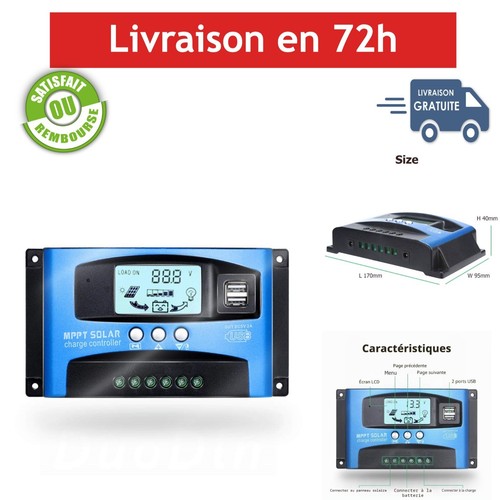 Solamr 100a régulateur - 100a, de