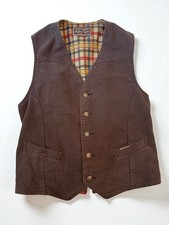 Vintage Marlboro Classics Vest Men’s Size Medium Brown Western Country Outdoors