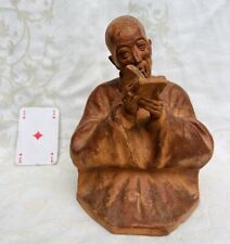 GASTON HAUCHEHORNE SCULPTURE STATUE TERRACOTTA ASIAN FAR EAST CHINA