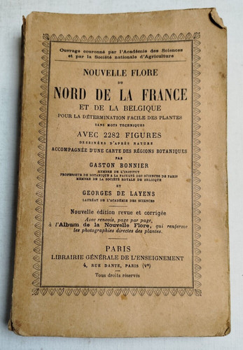 Bonnier nouvelle flore du - g.,