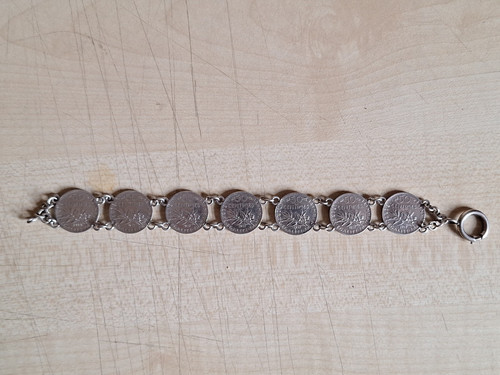 Bracelet argent massif de - argent,