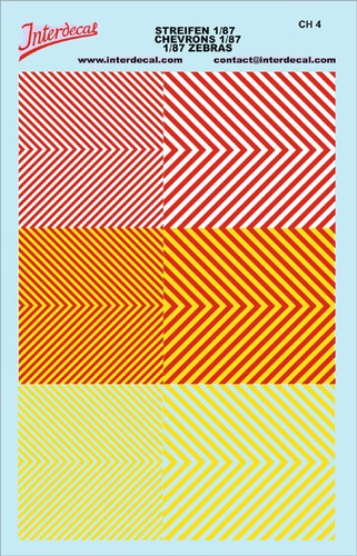 Chevrons décalcomanies - chevrons,