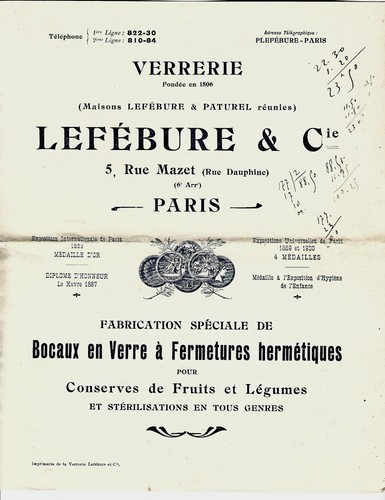 Catalogue verrerie - la,