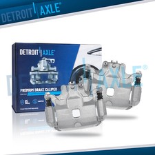 Front Left Right Brake Calipers w/ Brackets Assembly for Nissan Cube Tilda Versa