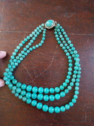 Collier jade vert naturel - jade,