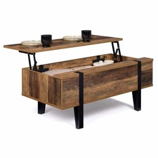 Table basse plateau relevable
