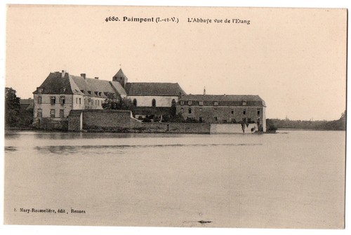 Cpa paimpont ille et - 35,