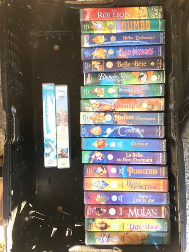Lot vhs walt disney - lot,