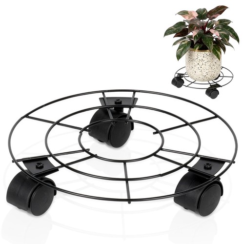 Chariot plantes soucoupe - chariot,