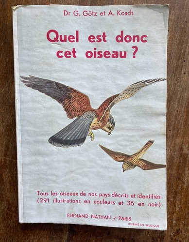 Quel est donc cet oiseau