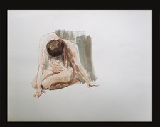 PEINTURE ORIGINALE Nu féminin