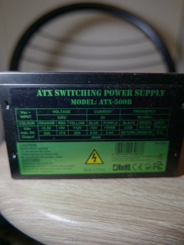 Alimentation 230v atx 500b - alimentation,