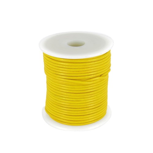 Lacet cuir rond diamètre - rond,