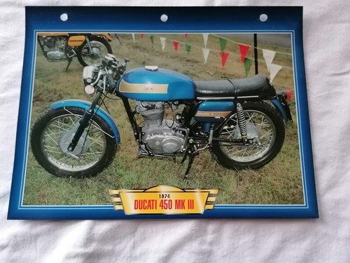 Ducati 450 iii - iii, fiche