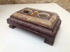 Encrier Marbre Marqueterie