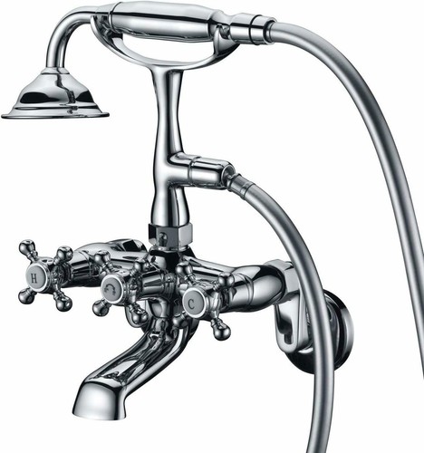 Robinet baignoire chromé - robinet,