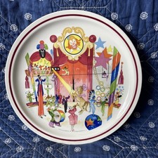 Villeroy And Boch Le Cirque No.3-La Piste Clowns Jugglers Horse Vintage Circus