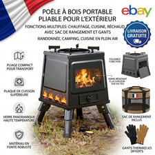 Poêle à Bois Portable