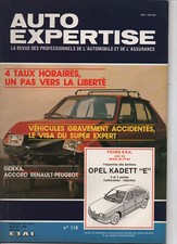 REVUE TECHNIQUE expertise carrosserie OPEL Kadett E 3 5 portes 1986