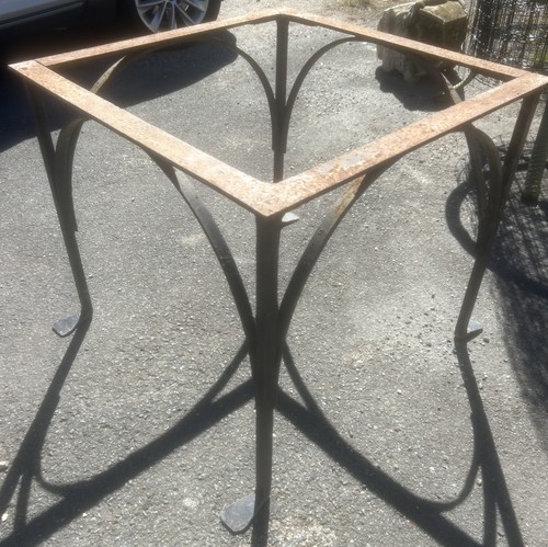 Pied table jardin fer - de,