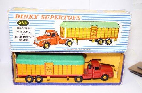 French dinky 36b tracteur - french,