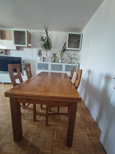 Table extensible chêne - table,