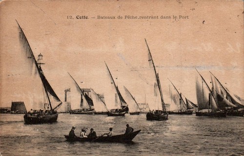 Cpa cette bateaux de - cpa,